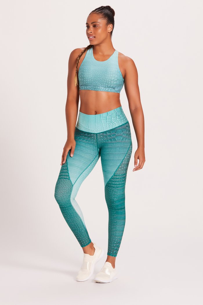 Croc High Waisted Slice Legging By Niyama Sol WEDOYOGA