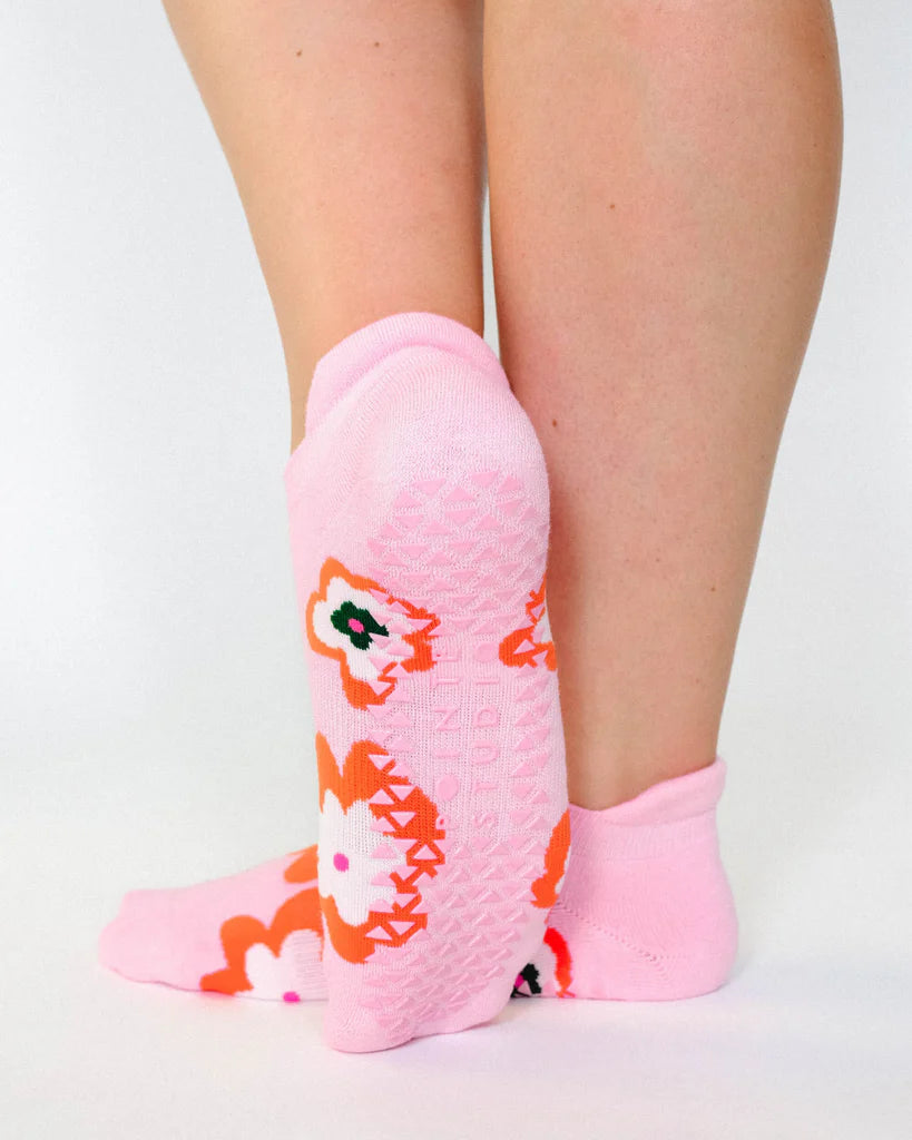 Grip Sock - Posy Full Foot - Barbie