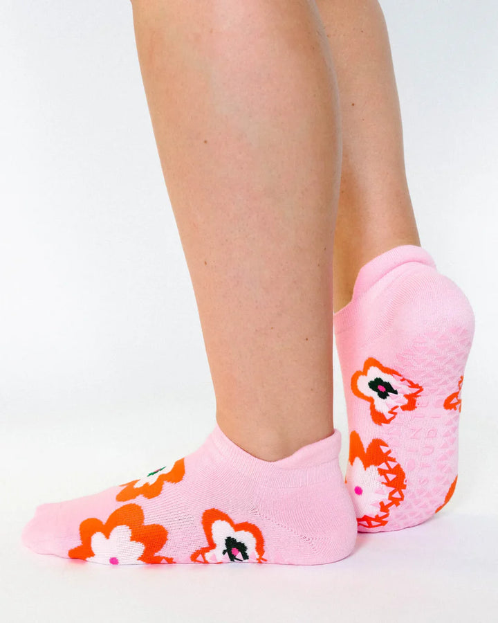 Grip Sock - Posy Full Foot - Barbie