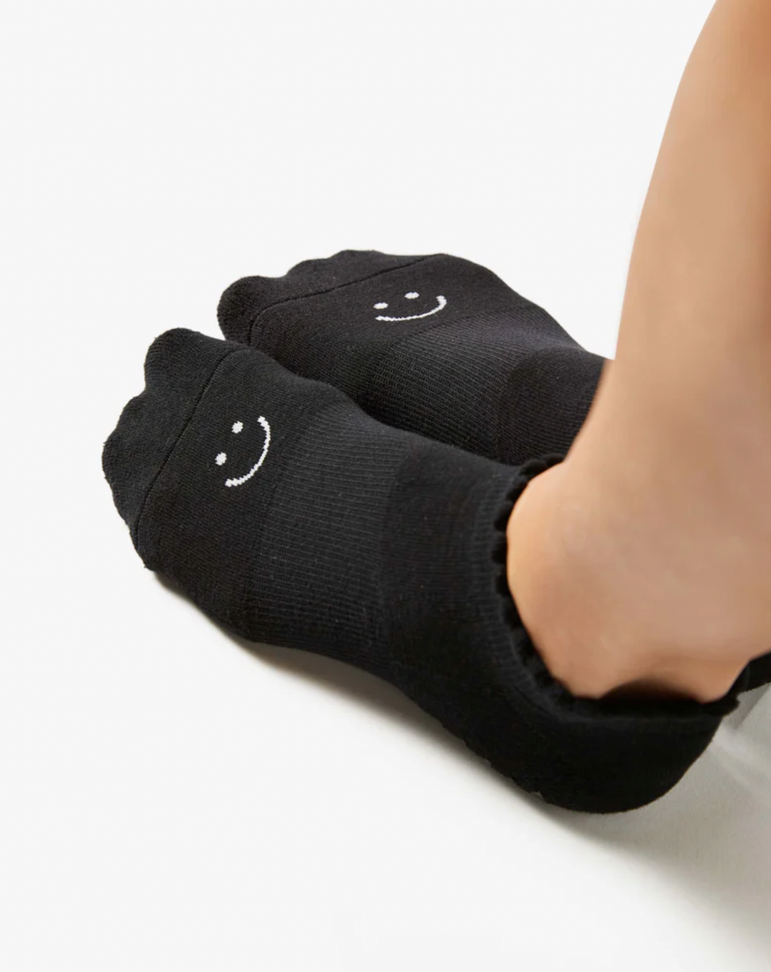 Happy Grip Sock -Black