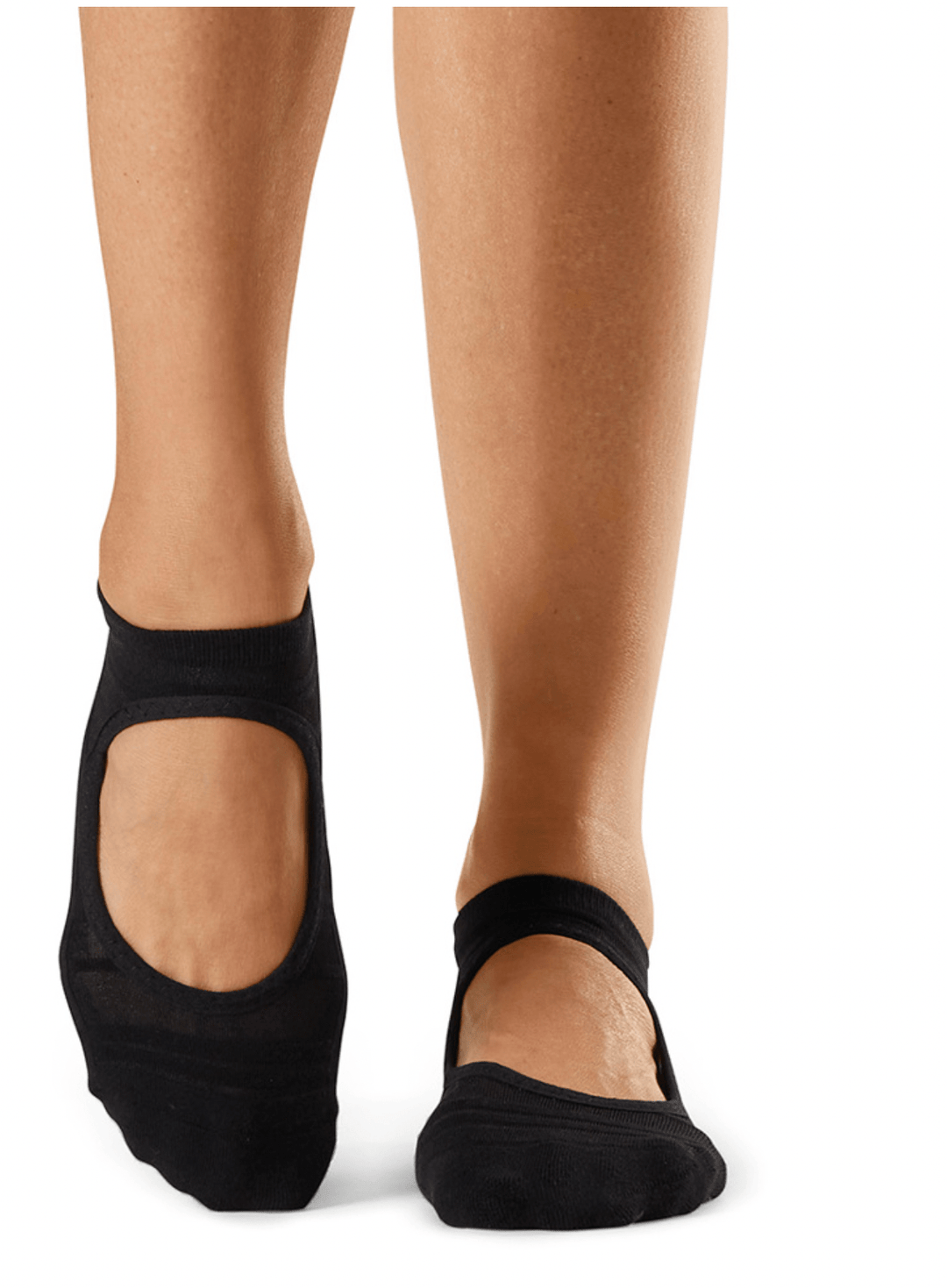 Womens Clean Cut Toeless Grip Socks - Accessories